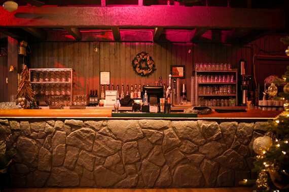 Lanc Loft with decorated long table